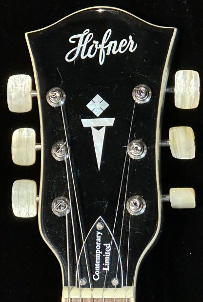 Hofner Verythin Standard-CT semi-hollow body electric guitar - Image 9