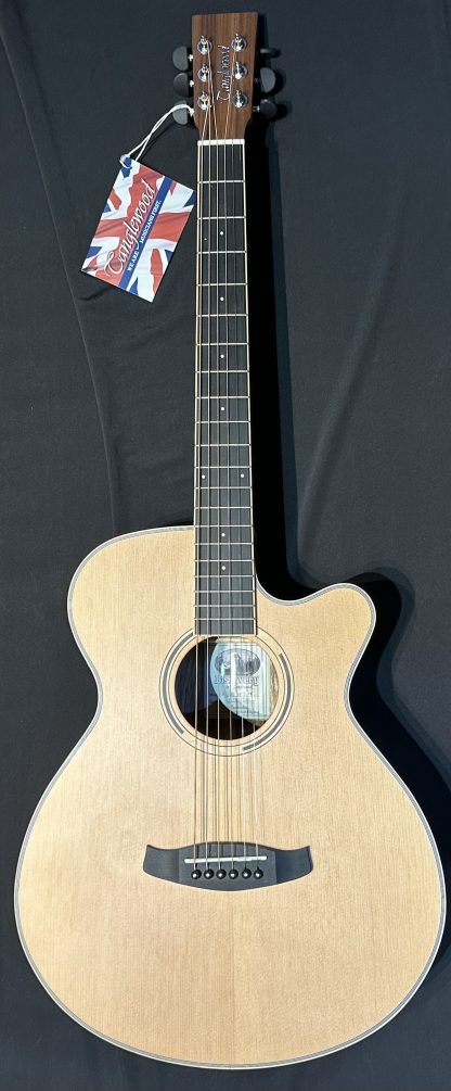 Tanglewood DBT-SFCE PW electro-acoustic guitar - Image 3