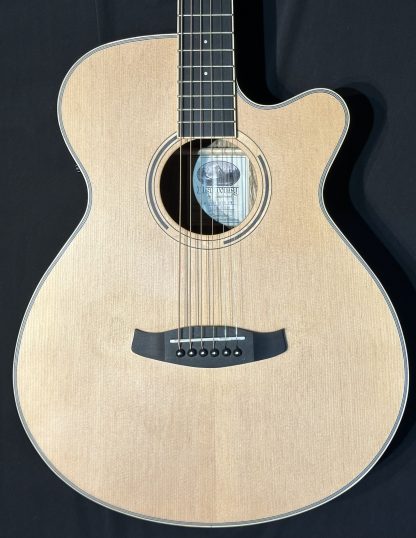 Tanglewood DBT-SFCE PW electro-acoustic guitar - Image 4