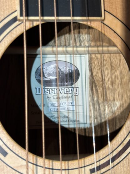 Tanglewood DBT-SFCE PW electro-acoustic guitar - Image 5