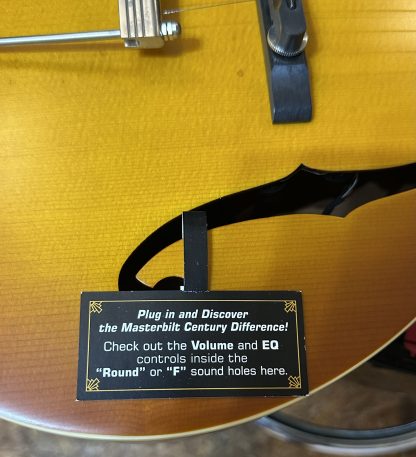 2018 Epiphone Masterbilt Olympic electric archtop guitar - Image 8