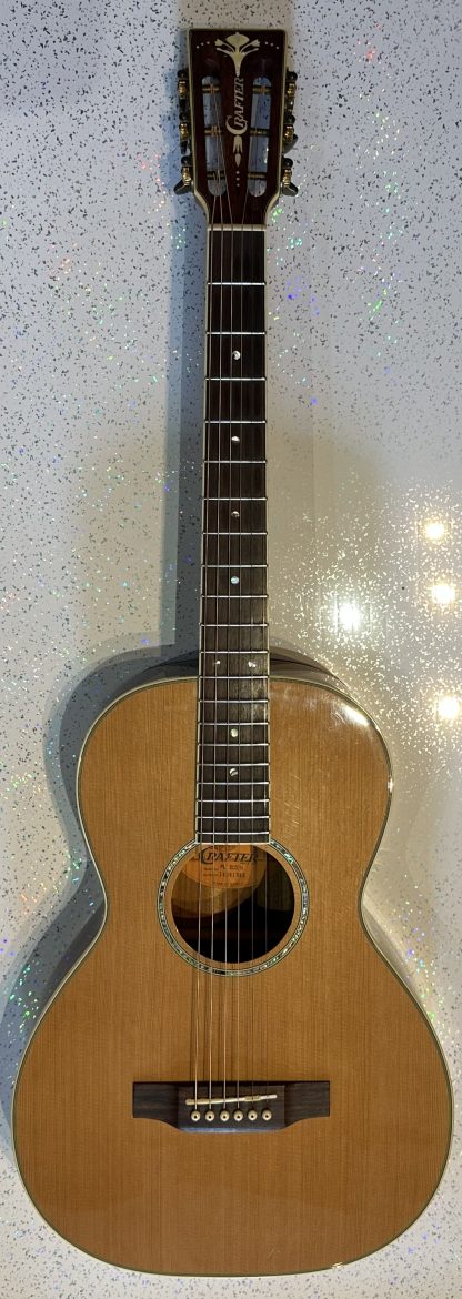 2014 Crafter PLT 8CD/N electro-acoustic parlour guitar - Image 2