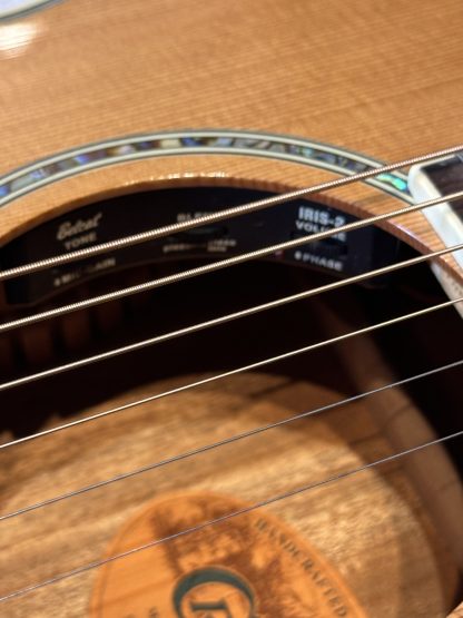 2014 Crafter PLT 8CD/N electro-acoustic parlour guitar - Image 6