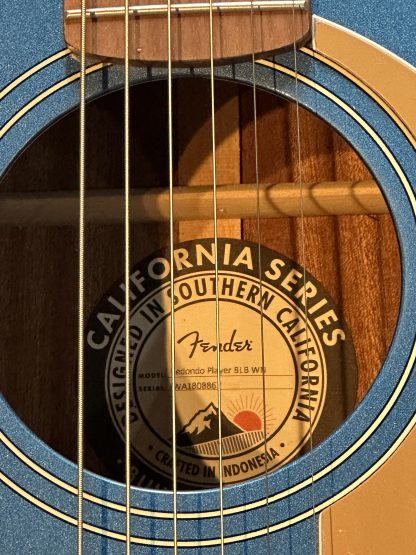 2018 Fender California Series Redondo Player electro-acoustic guitar - Image 4