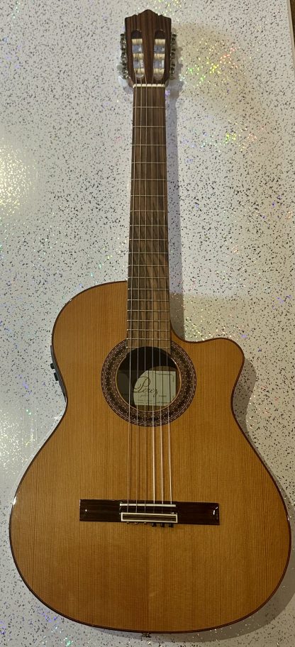 Perez classical electro-acoustic guitar. - Image 2