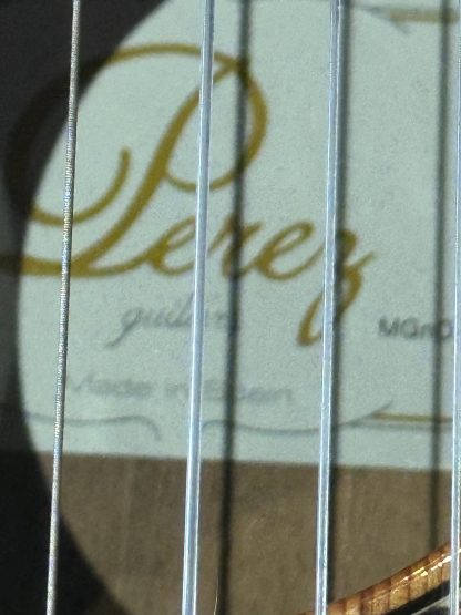 Perez classical electro-acoustic guitar. - Image 6