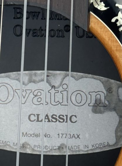Ovation 1773 ax Classic Electro-Acoustic Guitar - Image 6