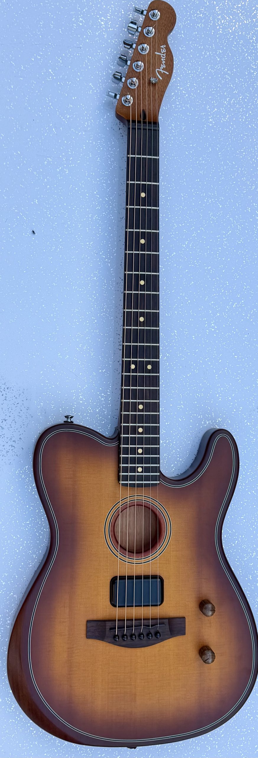 2025, Fender Acoustasonic® Standard Telecaster®, finished in Honey Burst - Image 2