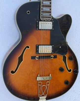 JHS Vintage Hollow Body Electric Guitar