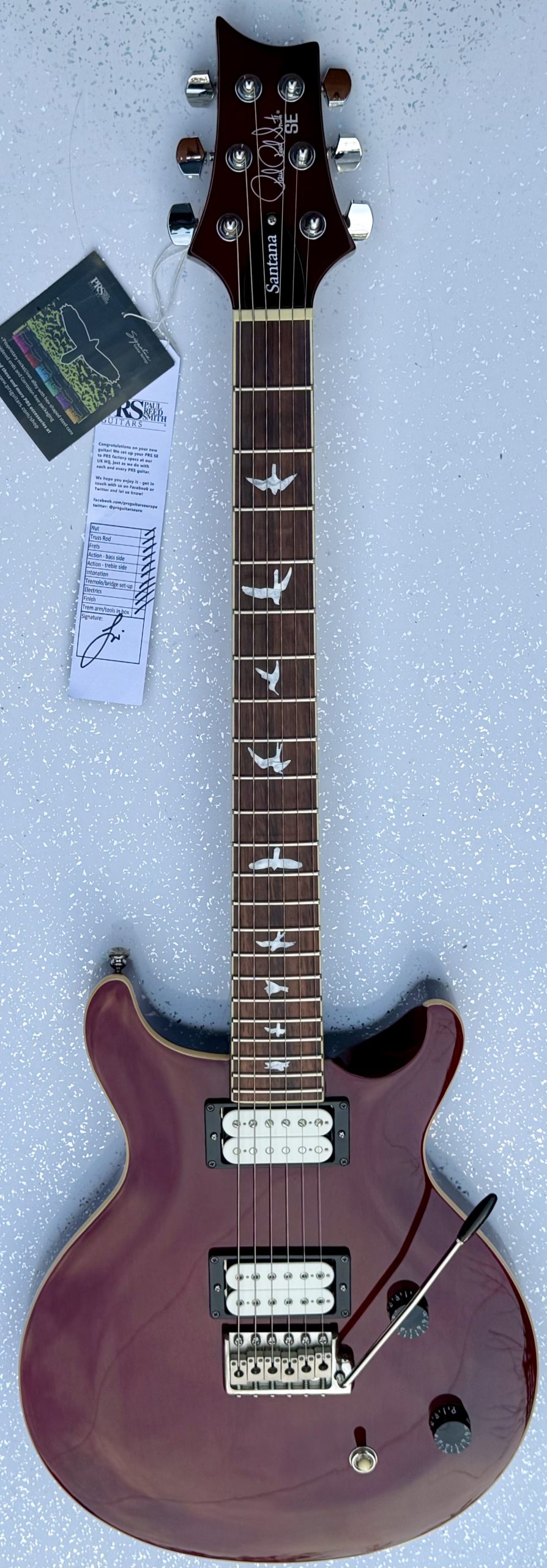 2017, PRS Santana SE Scarlet Red - Image 2