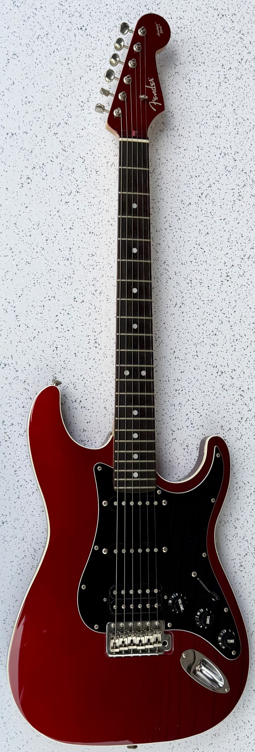 2015 Fender Aerodyne Stratocaster HSS Medium Scale electric guitar, made in Japan - Image 2