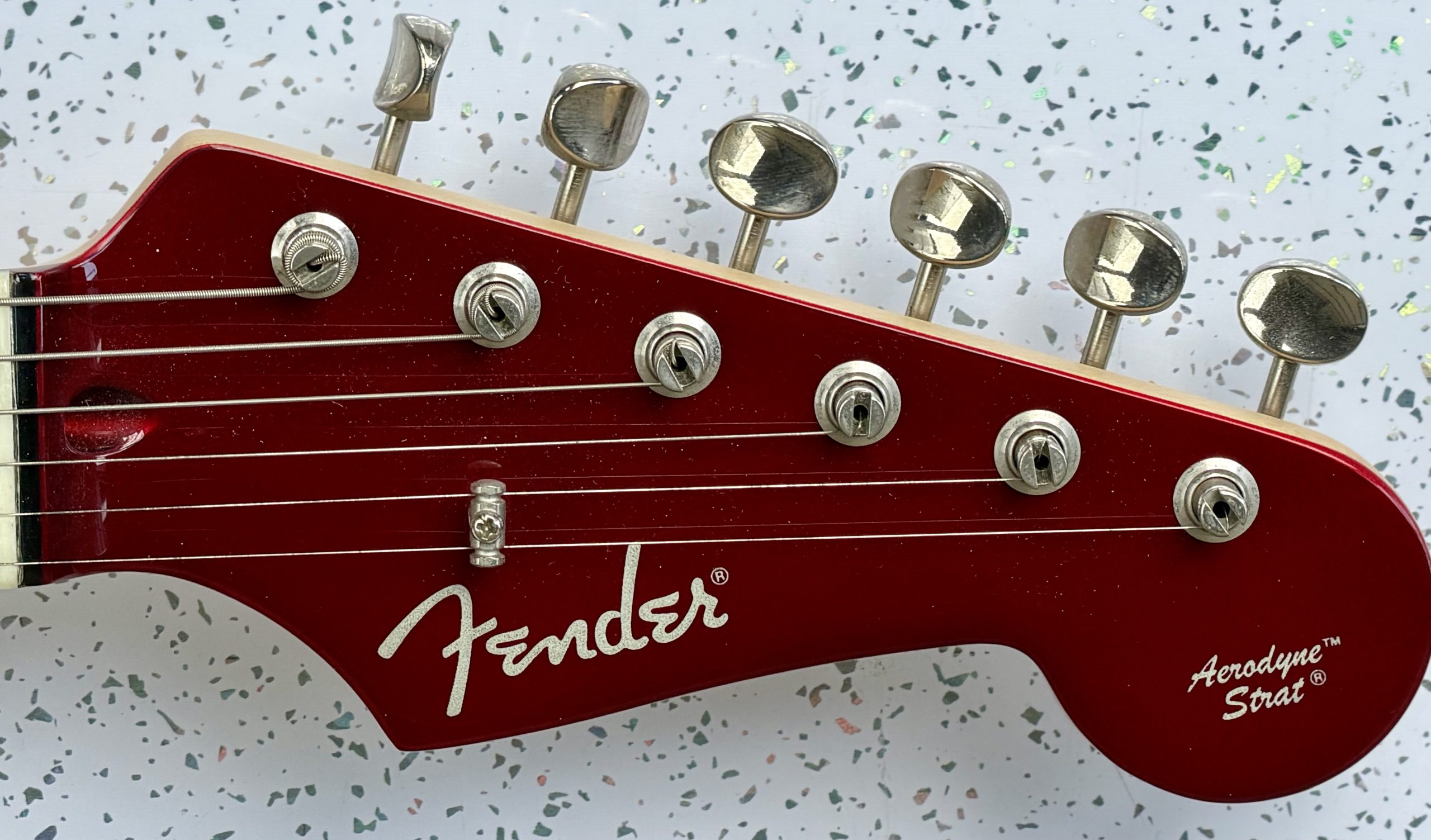 2015 Fender Aerodyne Stratocaster HSS Medium Scale electric guitar, made in Japan - Image 5