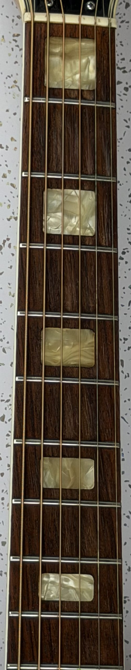 Epiphone FT-570 BL Sheraton Jumbo Acoustic Guitar - Image 4