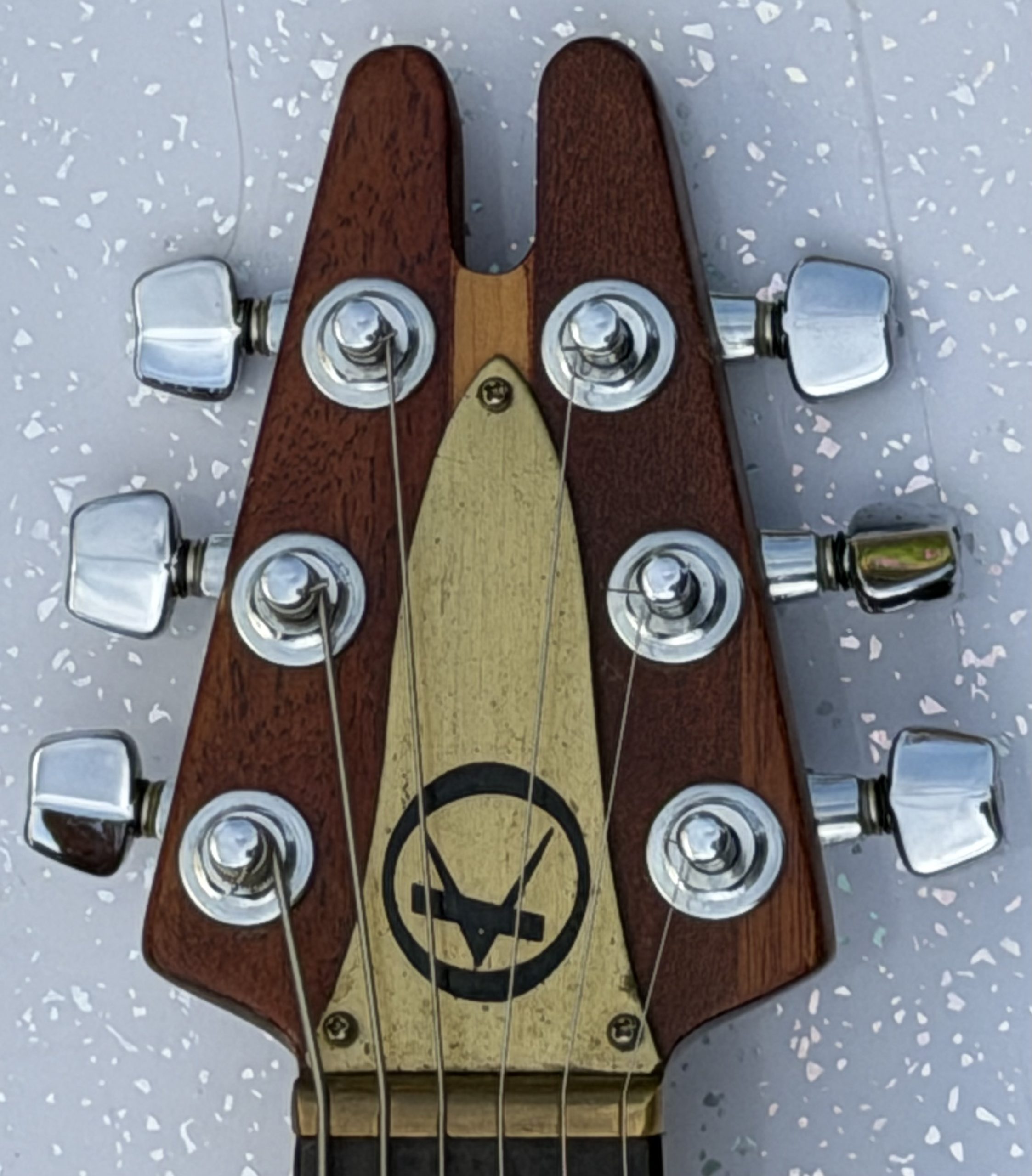 1980s Kay K-45 electric travel guitar - Image 5