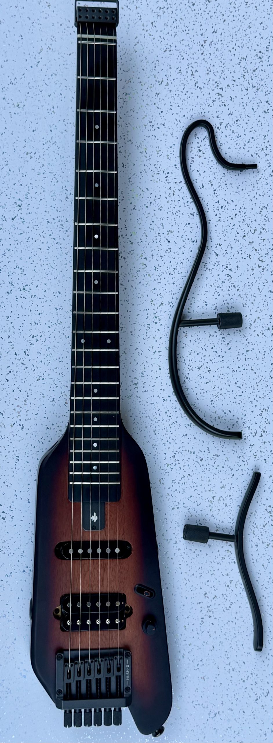 Donner HUSH-X Electric Travel Guitar - Image 5