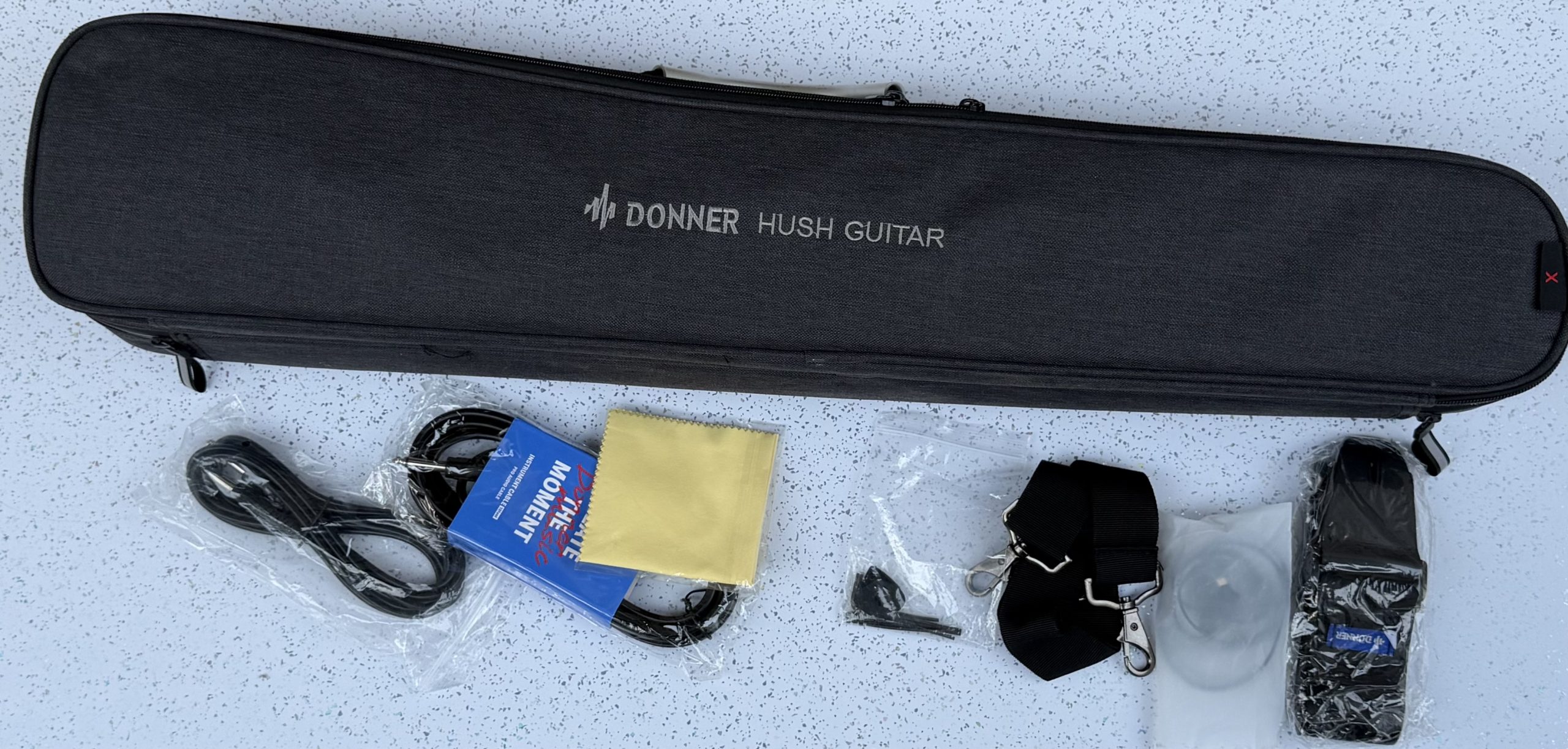 Donner HUSH-X Electric Travel Guitar - Image 8