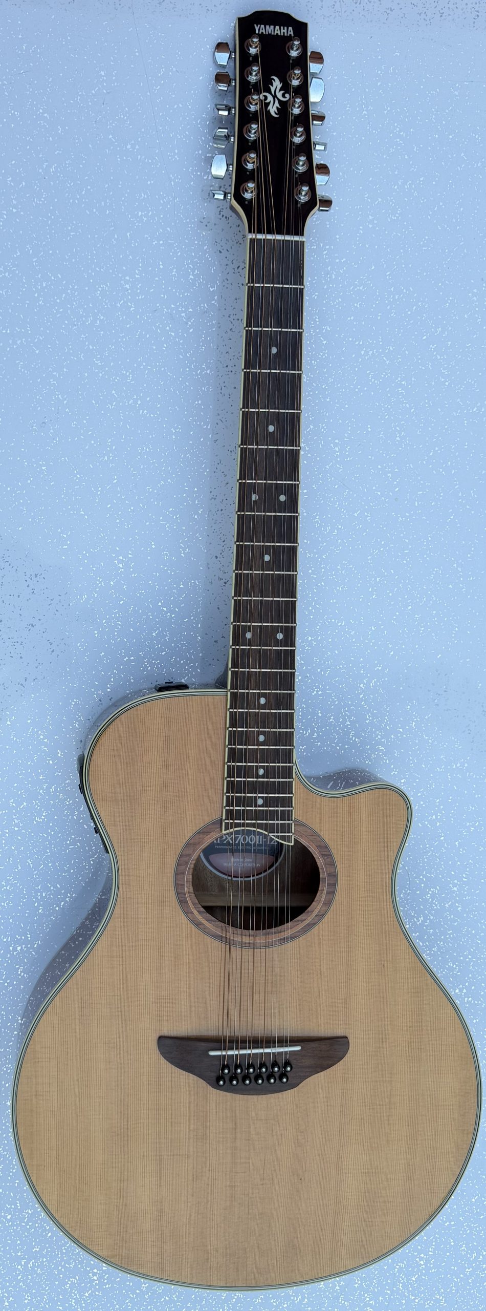 2020 Yamaha APX700II-12 twelve string electro-acoustic guitar - Image 2