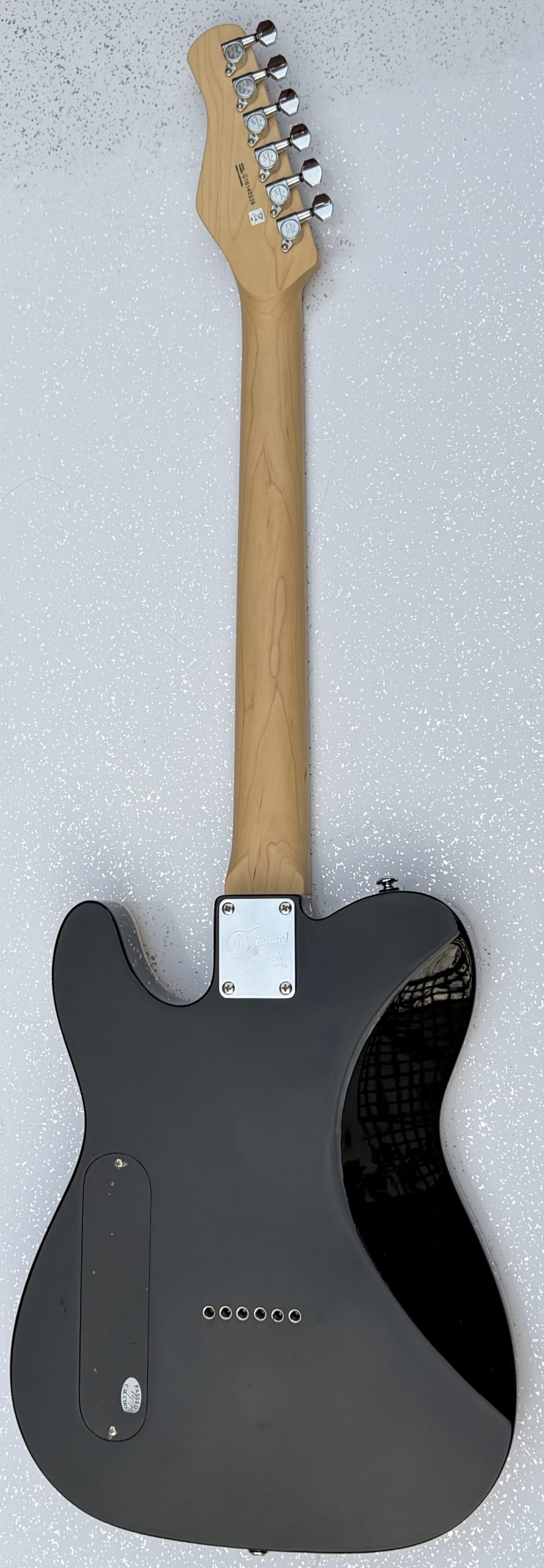 Michael Kelly 1955 Natural Figured Top solid-body electric guitar - Image 7