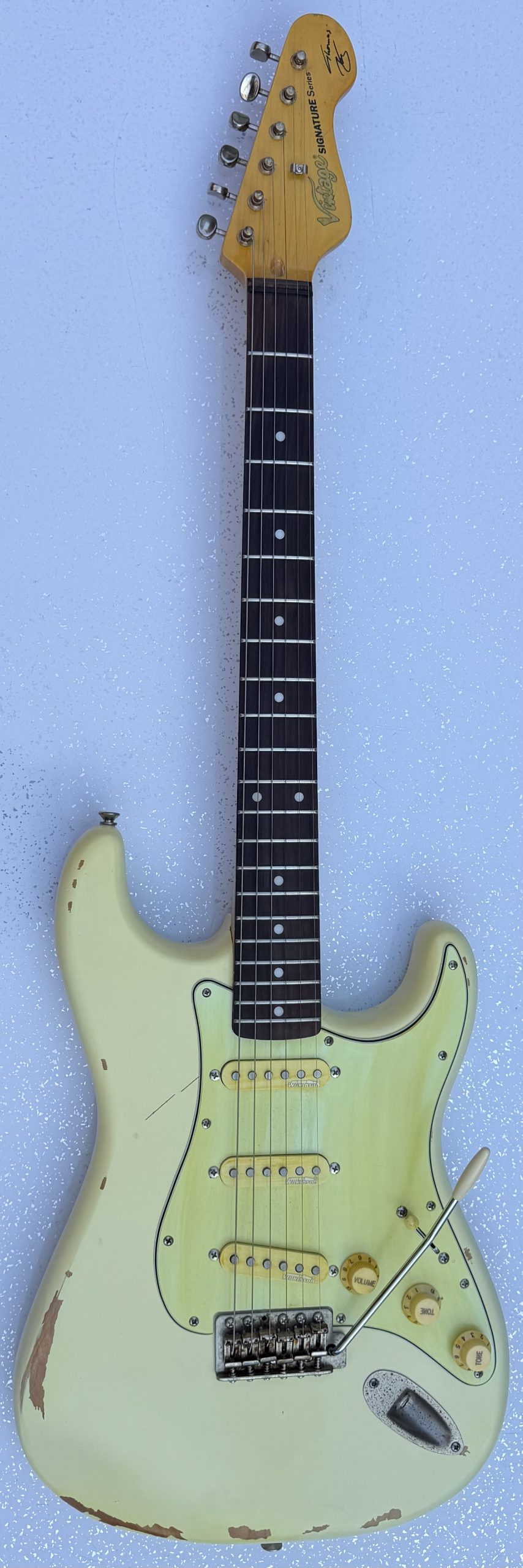 JHS Vintage V6MRTBG Thomas Blug Signature Electric Guitar - Image 2