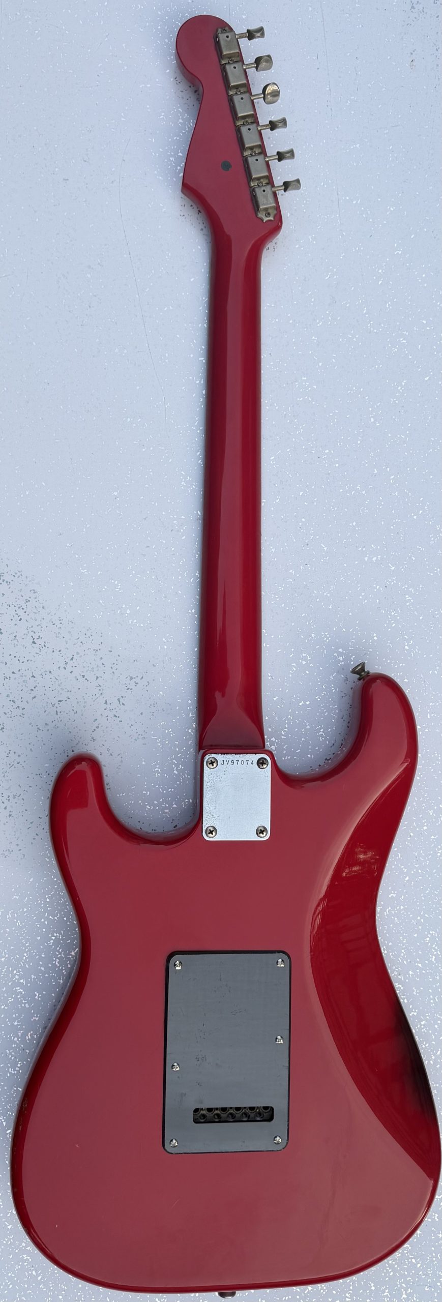 1980s Squier by Fender Contemporary Series JV Stratocaster SST-314H-55 electric guitar - Image 8