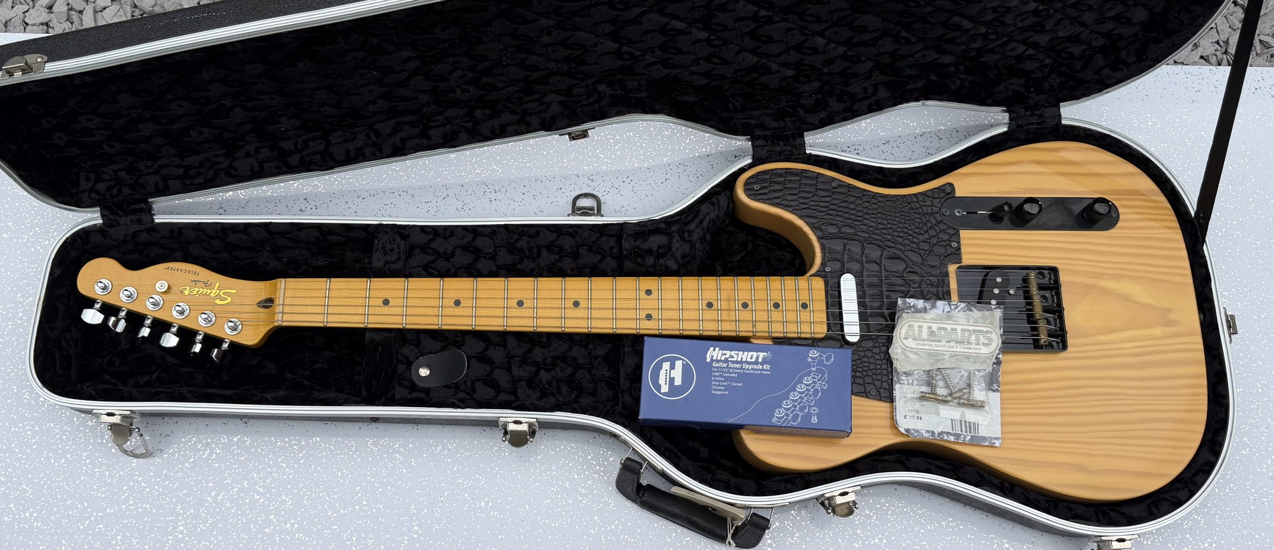 Squier by Fender Classic Vibe Telecaster 50s finished in Butterscotch Blonde with a Maple Fingerboard + Upgrades - Image 8