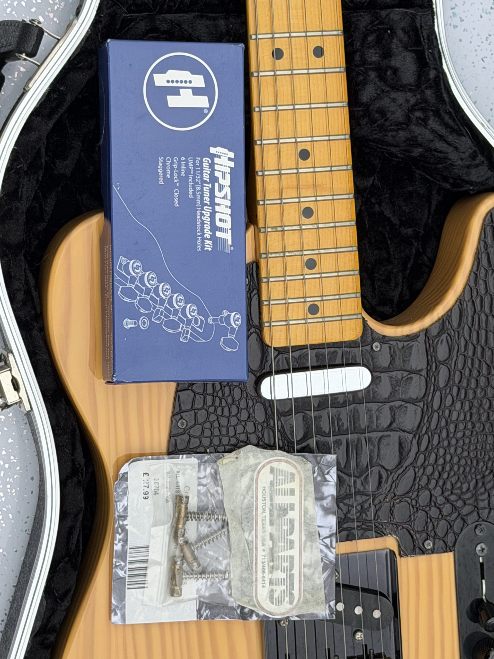 Squier by Fender Classic Vibe Telecaster 50s finished in Butterscotch Blonde with a Maple Fingerboard + Upgrades - Image 9