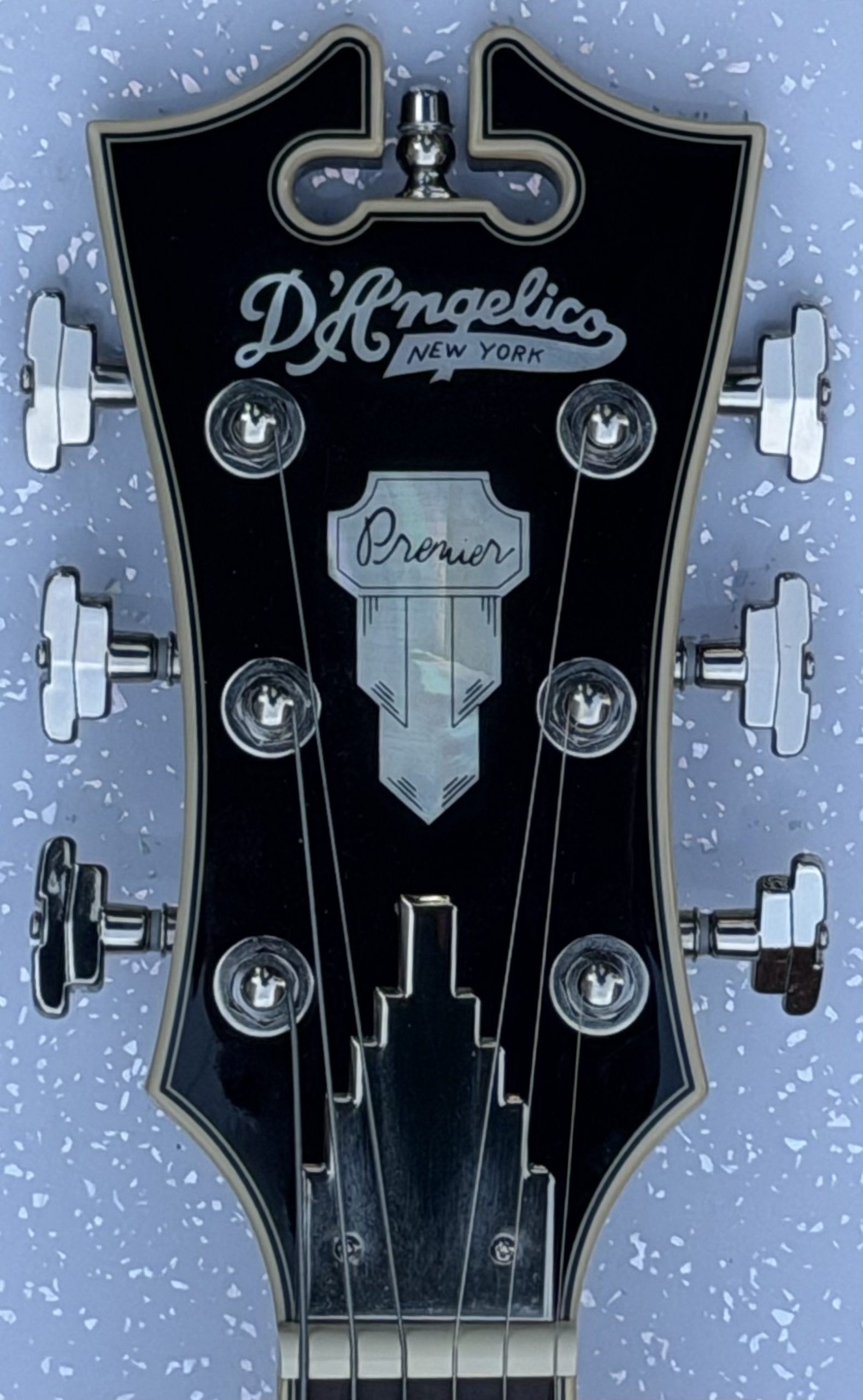 2025 D'Angelico Premier SS semi-hollow body electric guitar - Image 6