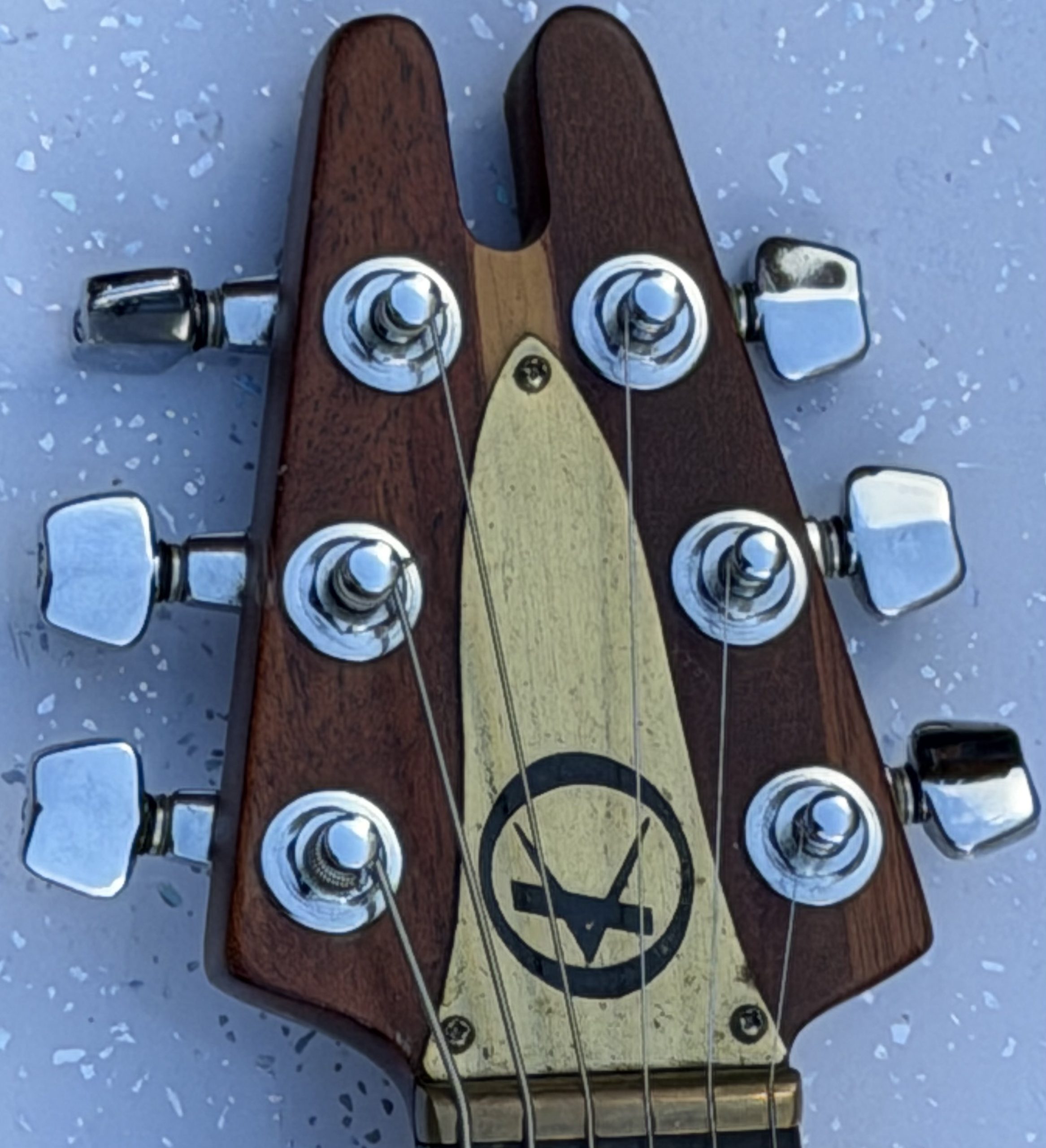 1980s Kay K-45 (The Rifle) electric travel guitar - Image 5