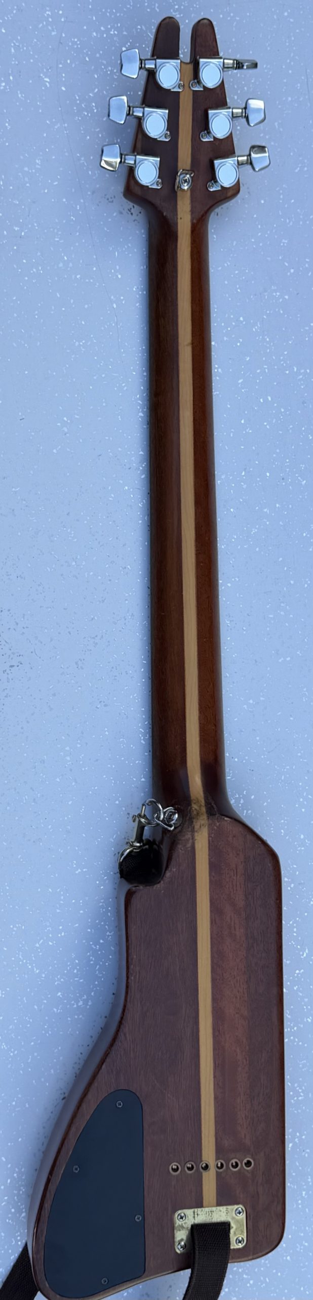 1980s Kay K-45 (The Rifle) electric travel guitar - Image 6