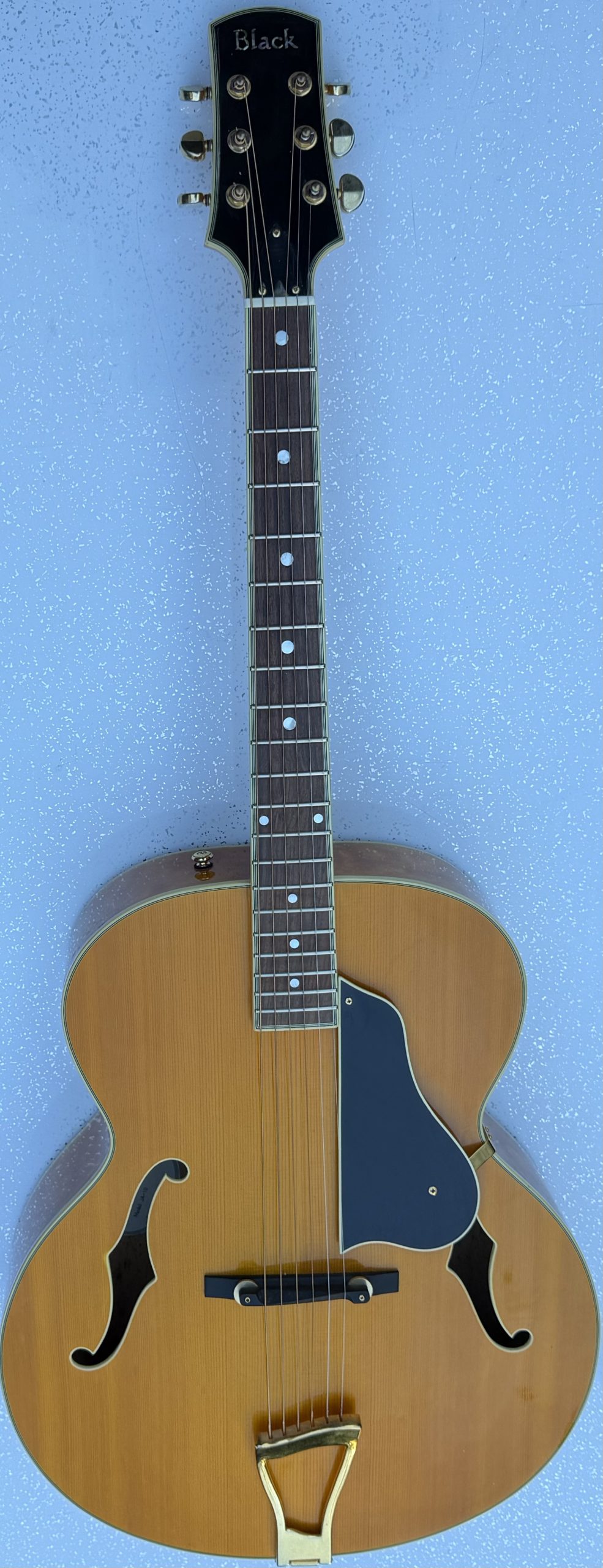 2005 Adam Black JA-10 acoustic archtop guitar - Image 2