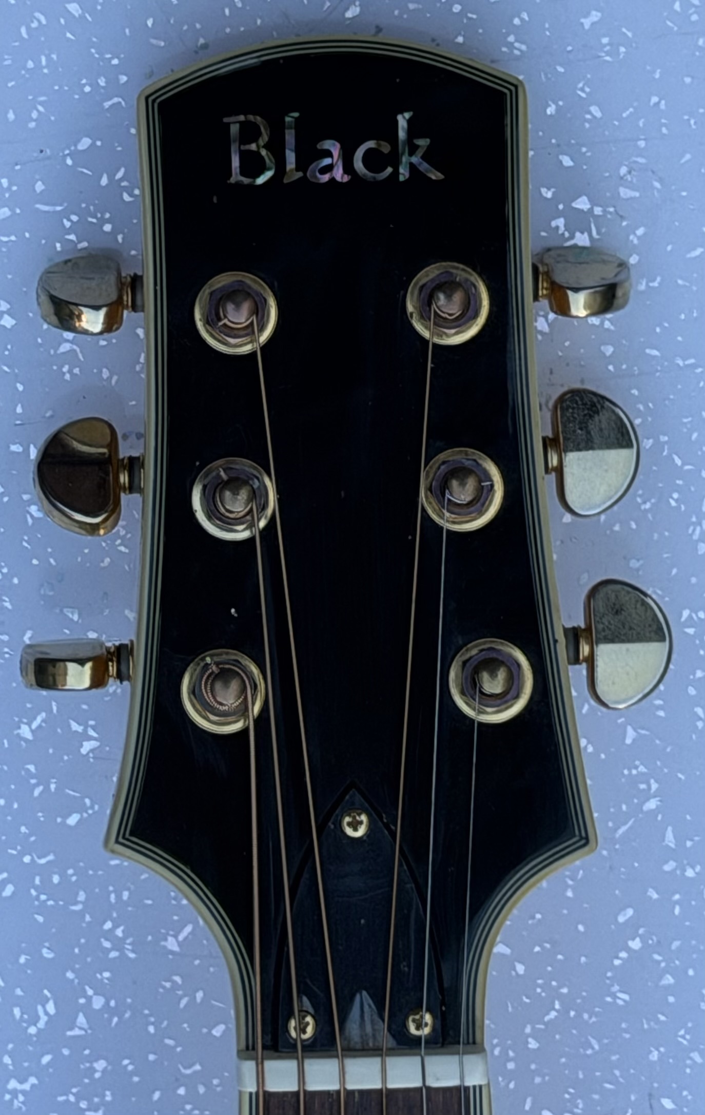 2005 Adam Black JA-10 acoustic archtop guitar - Image 3