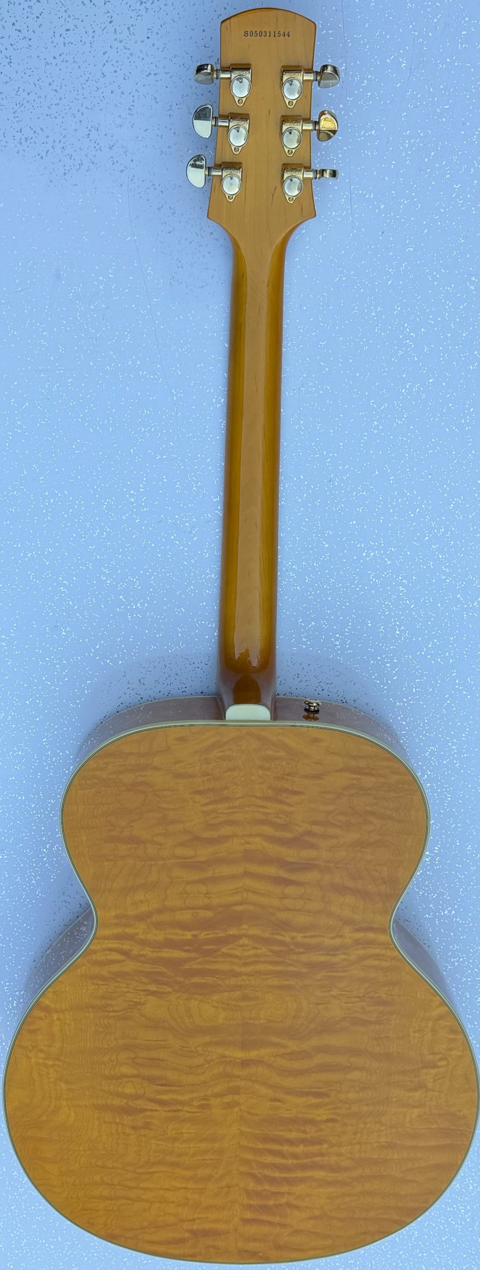 2005 Adam Black JA-10 acoustic archtop guitar - Image 6