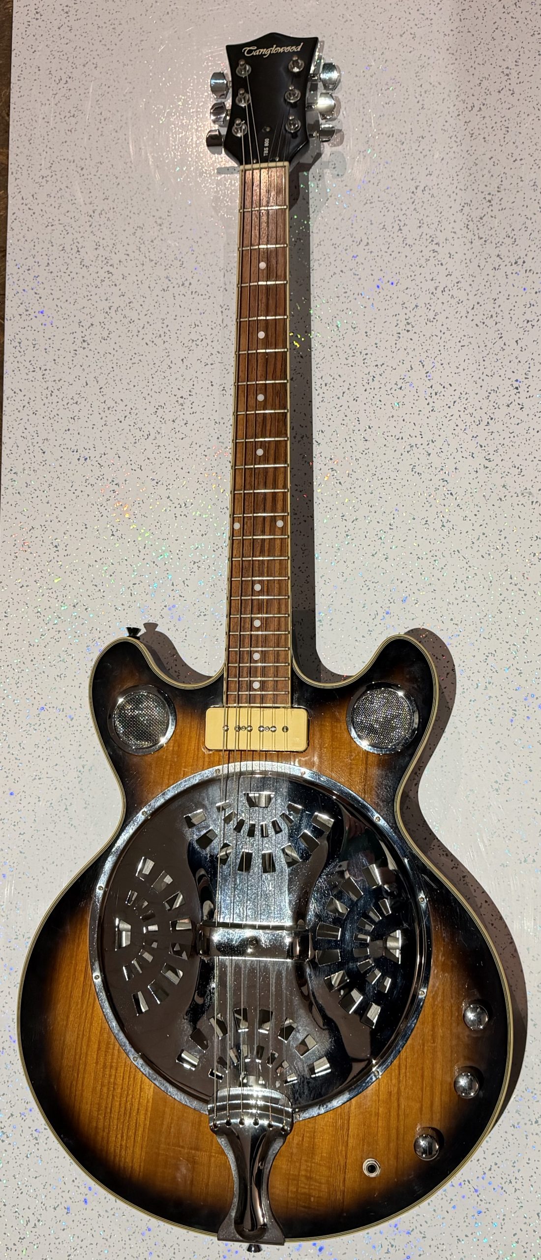 Tanglewood Blues Sound TBS 800 electro-acoustic resonator guitar - Image 2