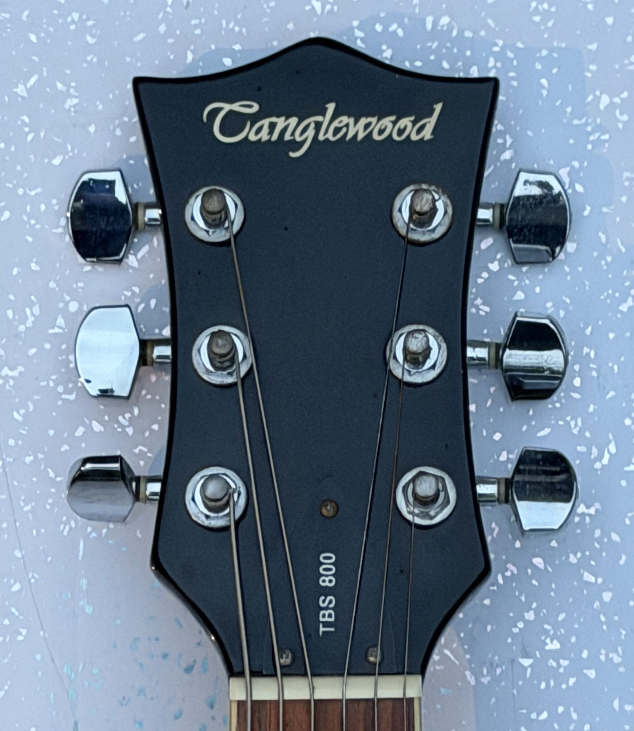 Tanglewood Blues Sound TBS 800 electro-acoustic resonator guitar - Image 7